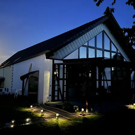 Traumscheune mit Pool, Kamin und privatem Spa Linnich Exterior foto